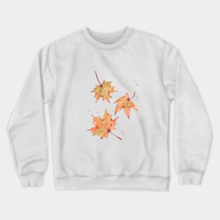 Fall leaves painting Crewneck Sweatshirt
